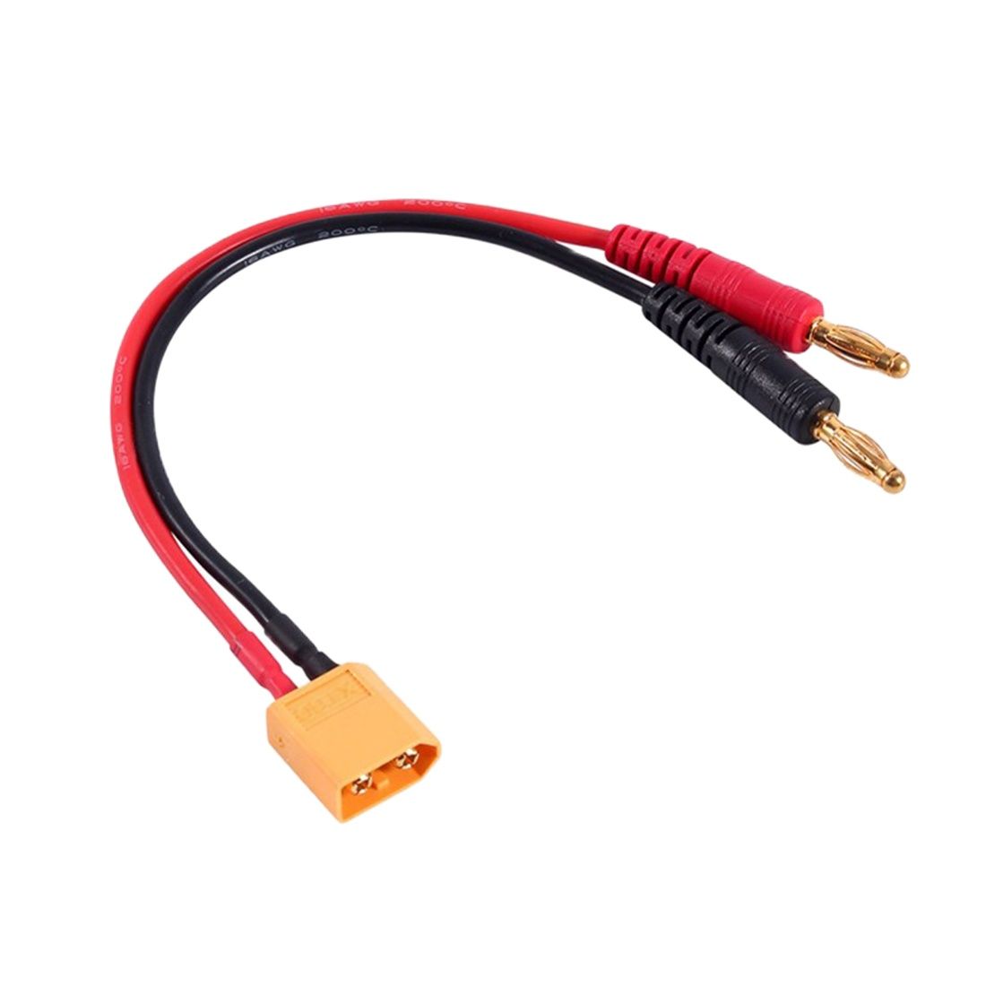 Balance Charger Rc - Silicone Wire 4.0mm Banana Plug to