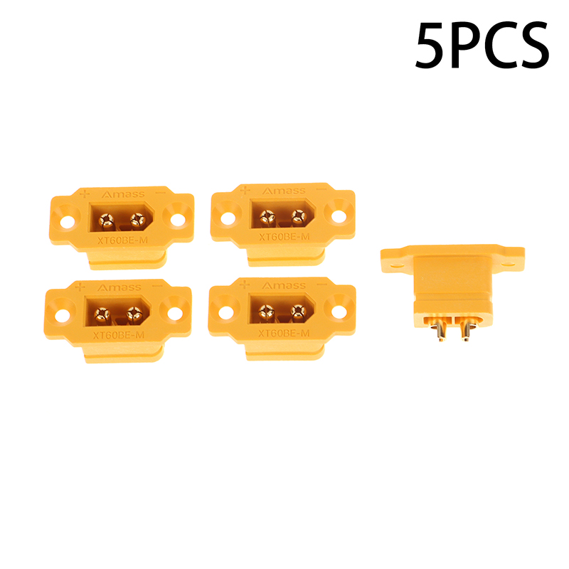 Balance Charger Rc - 5pcs Black Yellow XT60BE-M Male Bullet