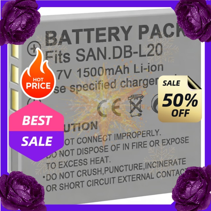 Drone - SWZY 3.7V 1500mah DB-L20 Battery for