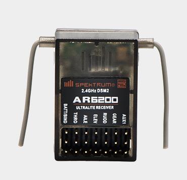 Radio Transmitter 2.4Ghz - Spektrum AR6200 2.4GHz 6CH Receiver Support