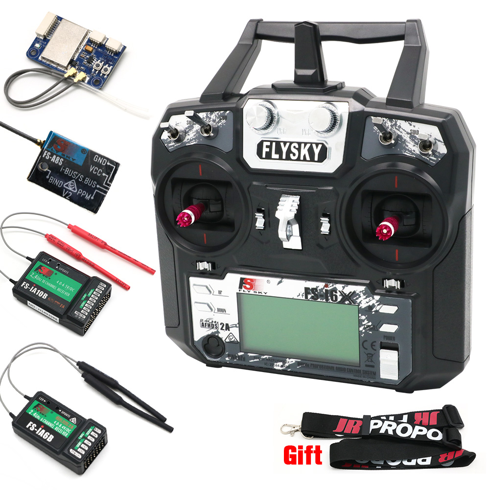 Radio Transmitter 2.4Ghz - FLYSKY FS-i6X FS i6X 10CH 2.4GHz