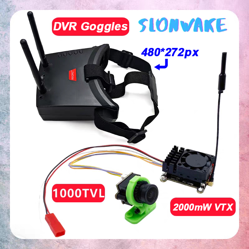Analog Fpv Camera - Over 20Km Range 5.8Ghz 2W FPV
