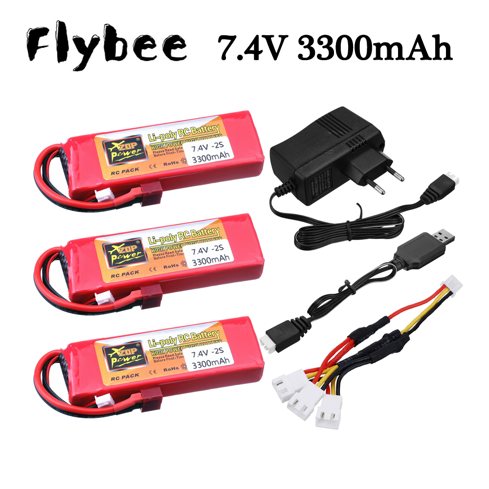 Balance Charger Rc - 2S 7.4V 3300mAh Lipo Battery Charger