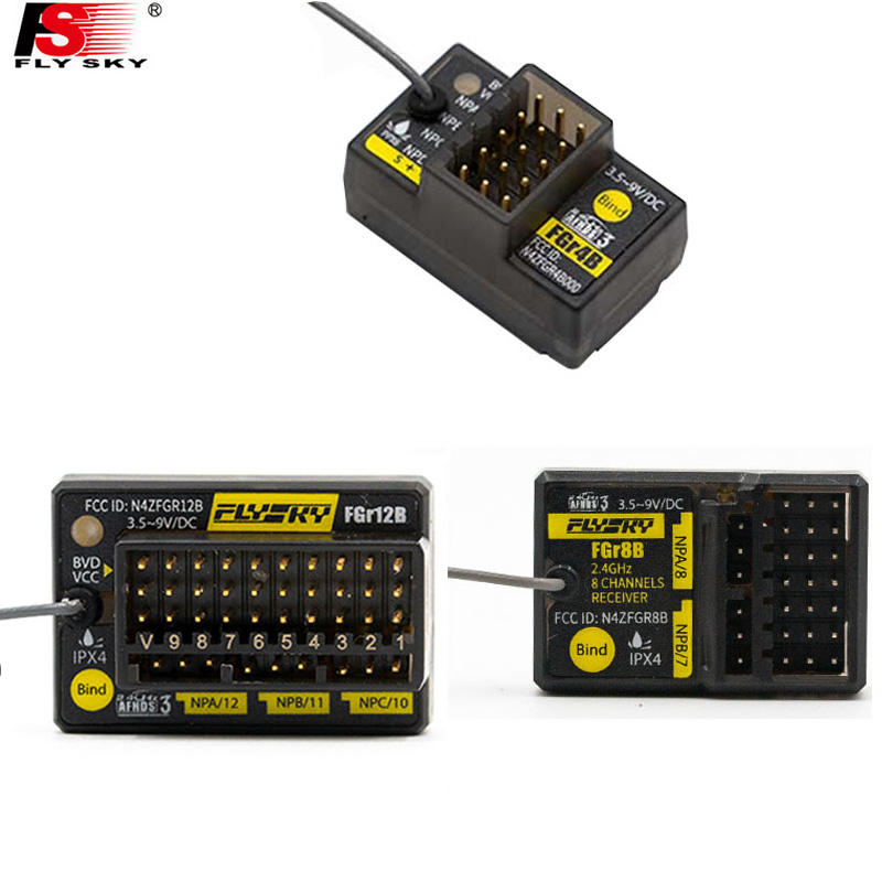 Radio Transmitter 2.4Ghz - Flysky FGr4B FGr8B FGr12B 2.4GHz 4/8/12CH