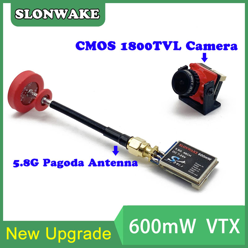 5.8G 48CH 600mW adjustable VTX - Mini Drone ulasan dan harga