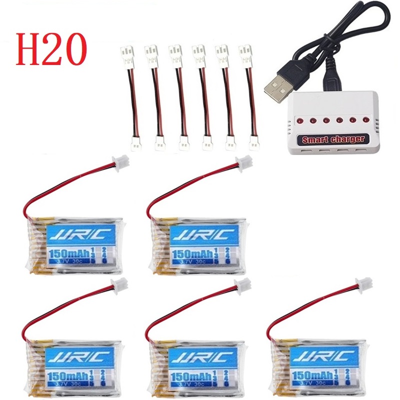 Original JJRC H20 Battery 3.7V - Balance Charger Rc ulasan dan harga