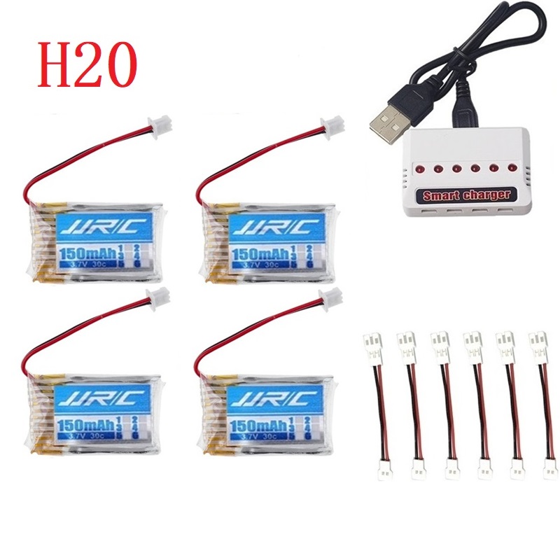 Original JJRC H20 Battery 3.7V - Balance Charger Rc ulasan dan harga