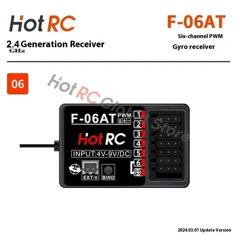 HOTRC 2.4Ghz 4/6/8 Channel F-0 - Radio Transmitter 2.4Ghz ulasan dan harga