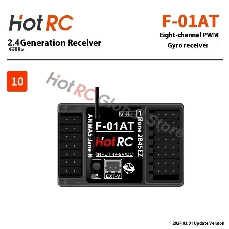 HOTRC 2.4Ghz 4/6/8 Channel F-0 - Radio Transmitter 2.4Ghz ulasan dan harga