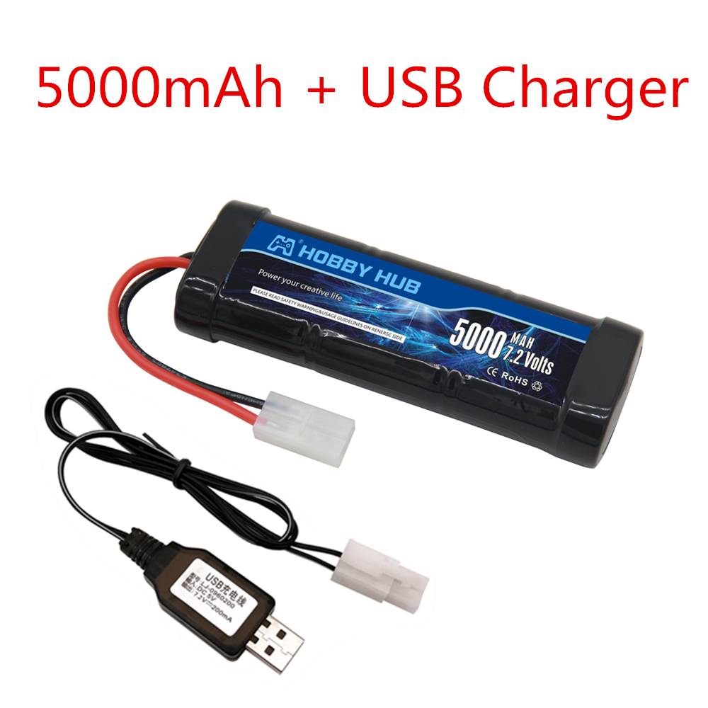 7.2V 5000mAh Ni-MH Battery Pac - Balance Charger Rc ulasan dan harga