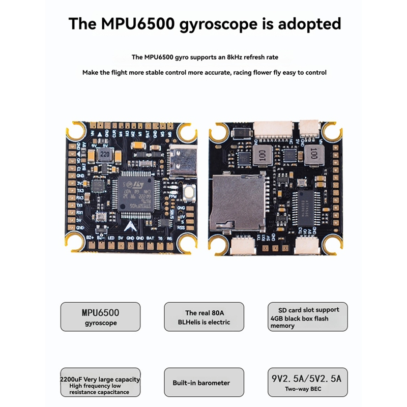80A+F405/F722 STACK for 13inch - Flight Controller ulasan dan harga