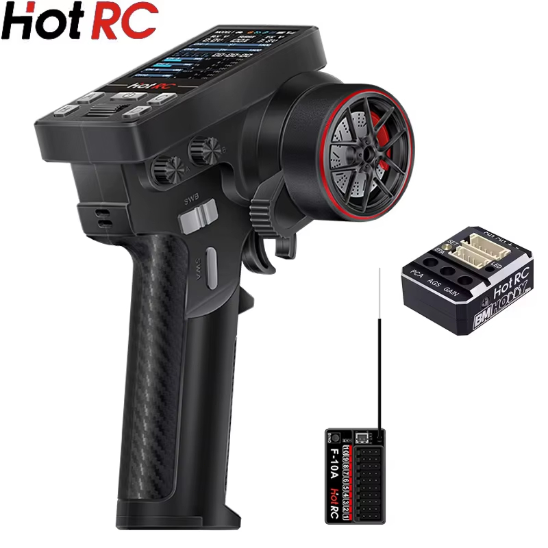 HotRC CT-10B 10Ch 2.4Ghz RC Tr - Radio Transmitter 2.4Ghz ulasan dan harga