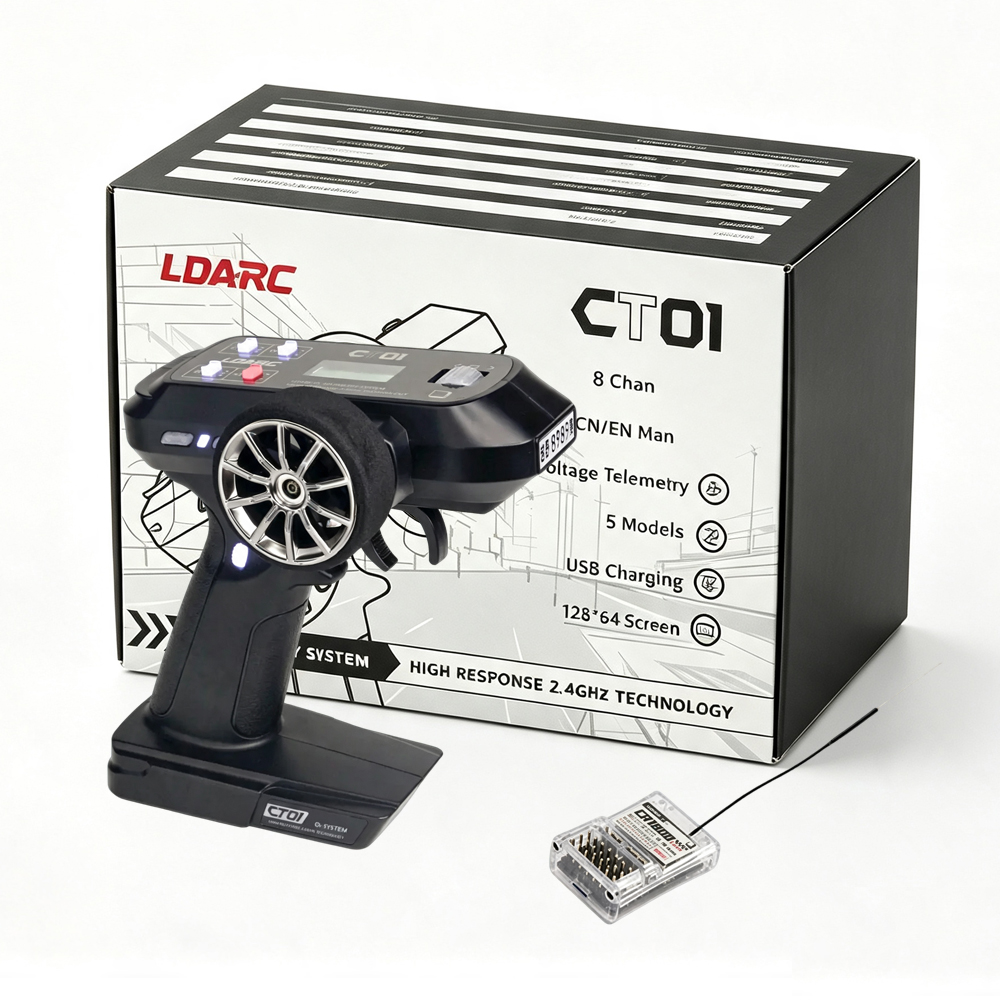 LDARC CT01 2.4G 8CH Two-Way Ra - Radio Transmitter 2.4Ghz ulasan dan harga