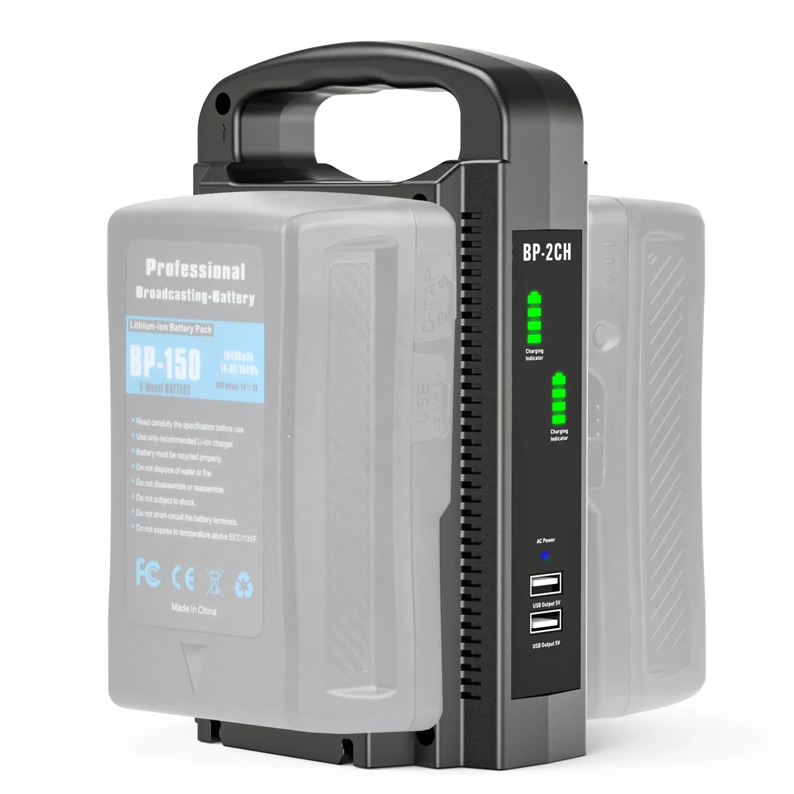 SWZY BP-2CH V Mount Battery Ch - Drone ulasan dan harga