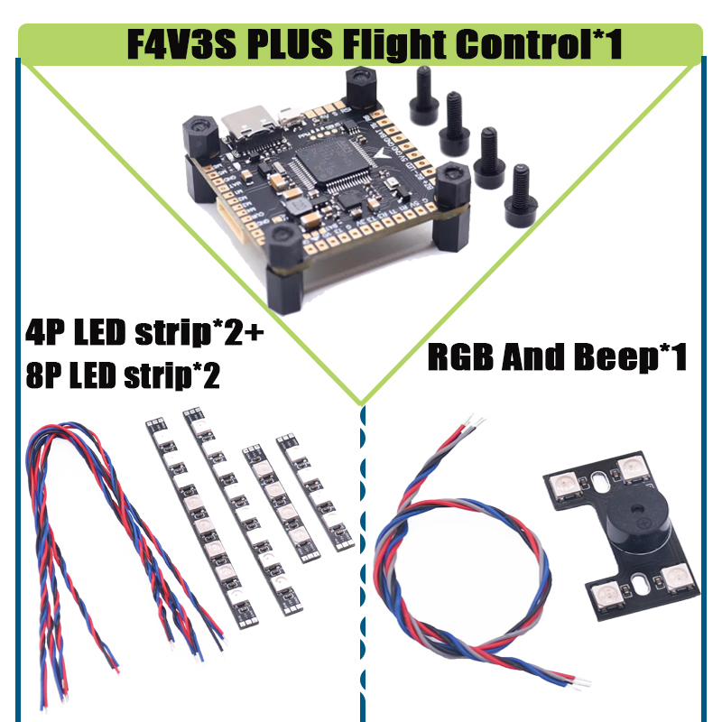 RCtoSky F4V3S PLUS F722 F745 H - F722 Flight Controller ulasan dan harga