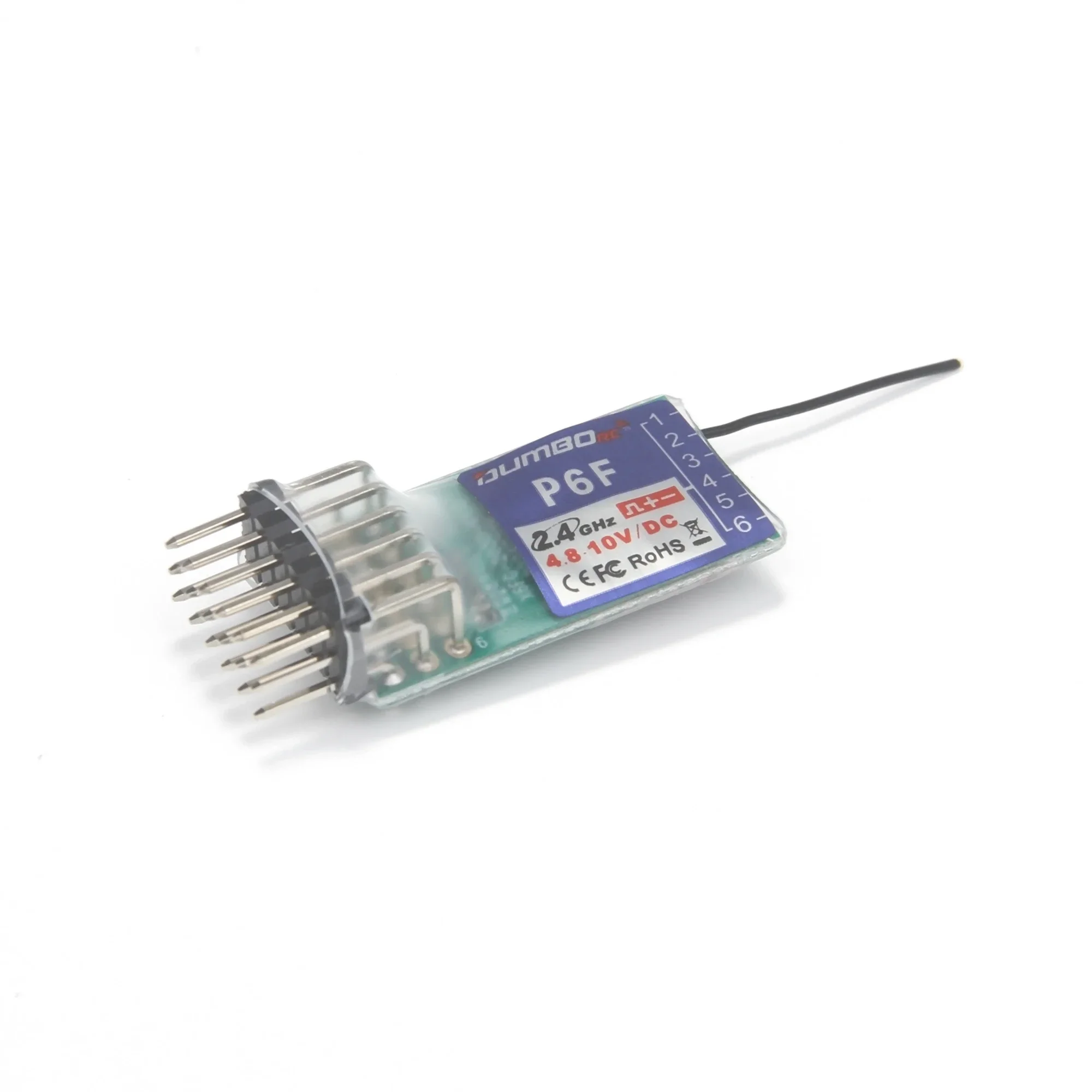 DUMBORC P6F Mini Receiver 6CH  - Radio Transmitter 2.4Ghz ulasan dan harga