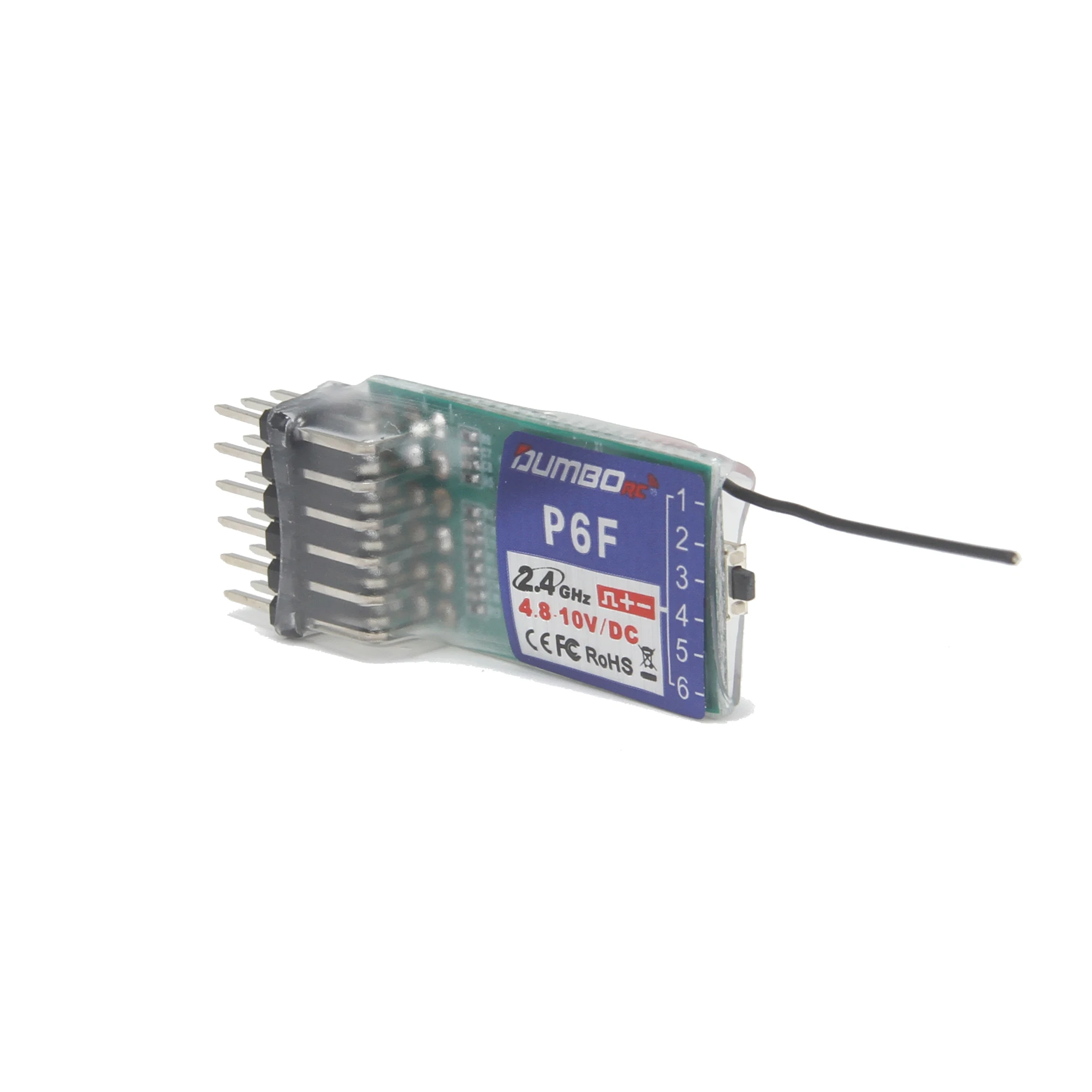 DUMBORC P6F Mini Receiver 6CH  - Radio Transmitter 2.4Ghz ulasan dan harga