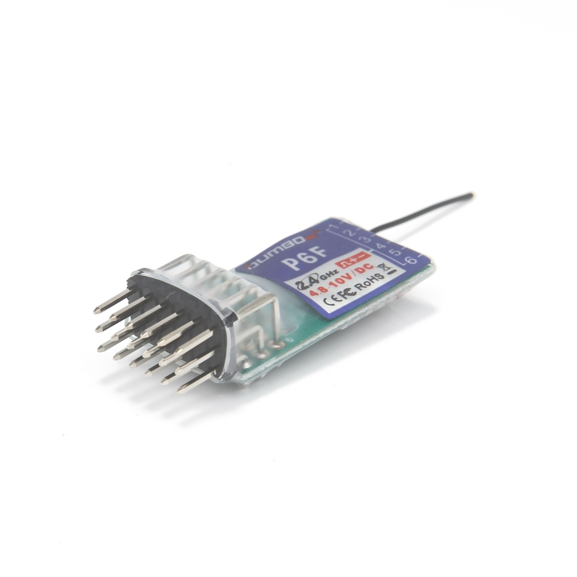 DUMBORC P6F Mini Receiver 6CH  - Radio Transmitter 2.4Ghz ulasan dan harga