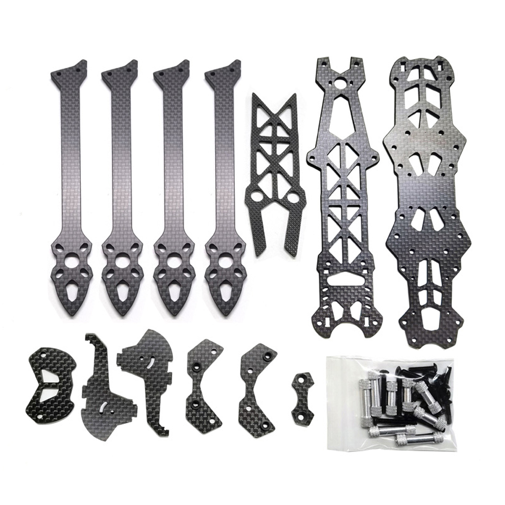 1pcs Mark4 Mark 4 HD 7inch 295 - Carbon Fiber Drone Frame ulasan dan harga