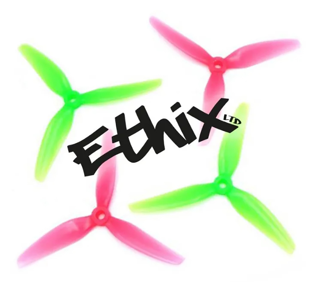 2Pairs HQPROP Ethix S3 Propell - 5 Inch Propeller ulasan dan harga