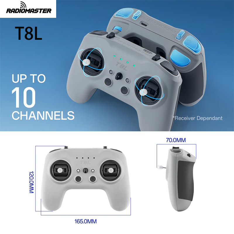 RadioMaster T8L Radio Controll - Radio Transmitter 2.4Ghz ulasan dan harga