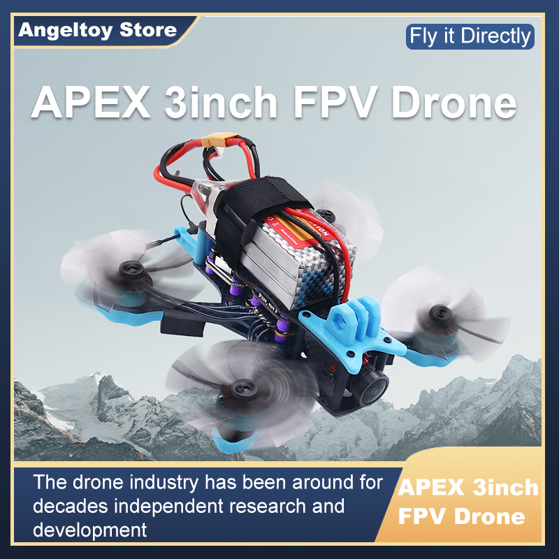 B-CUBE APEX 3inch FPV Drone Fr - F722 Flight Controller ulasan dan harga