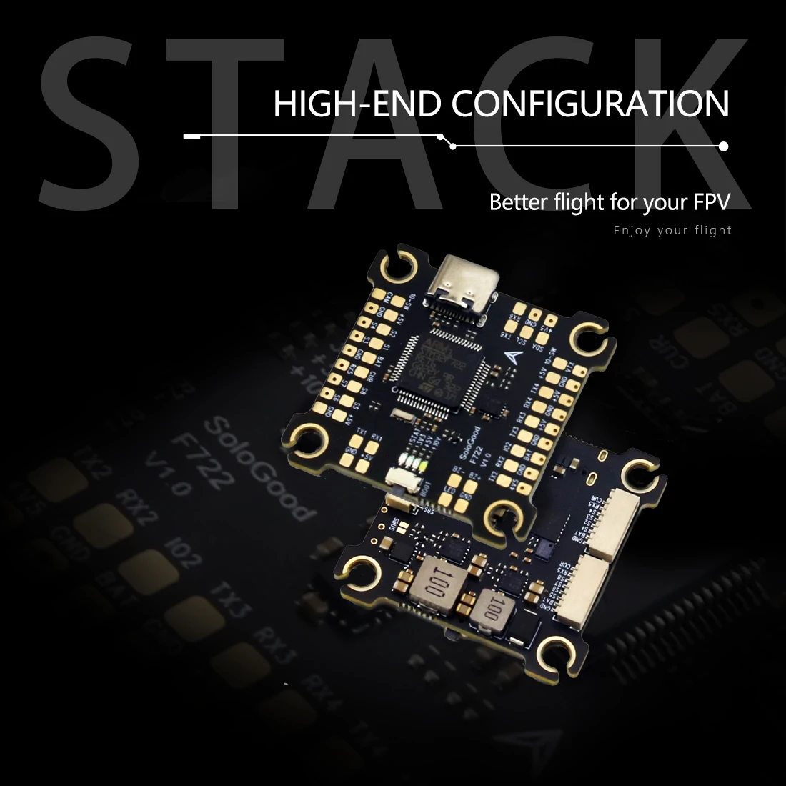 SoloGood F722 60A Stack ICM426 - F722 Flight Controller ulasan dan harga