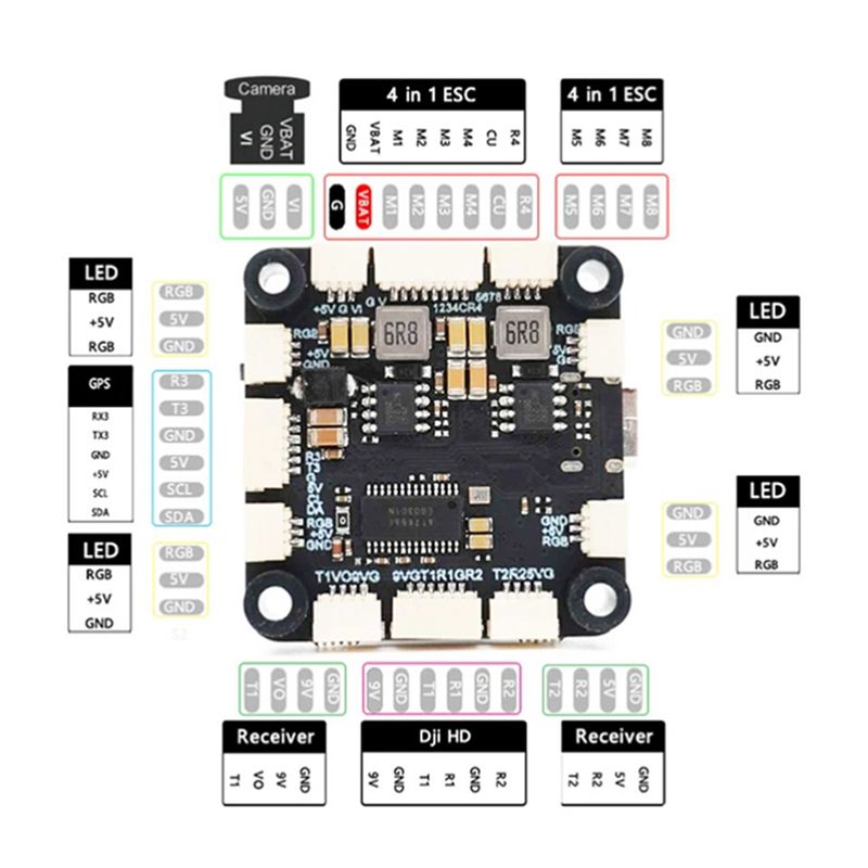 ABXE-F722 Flight Controller 5V - F722 Flight Controller ulasan dan harga
