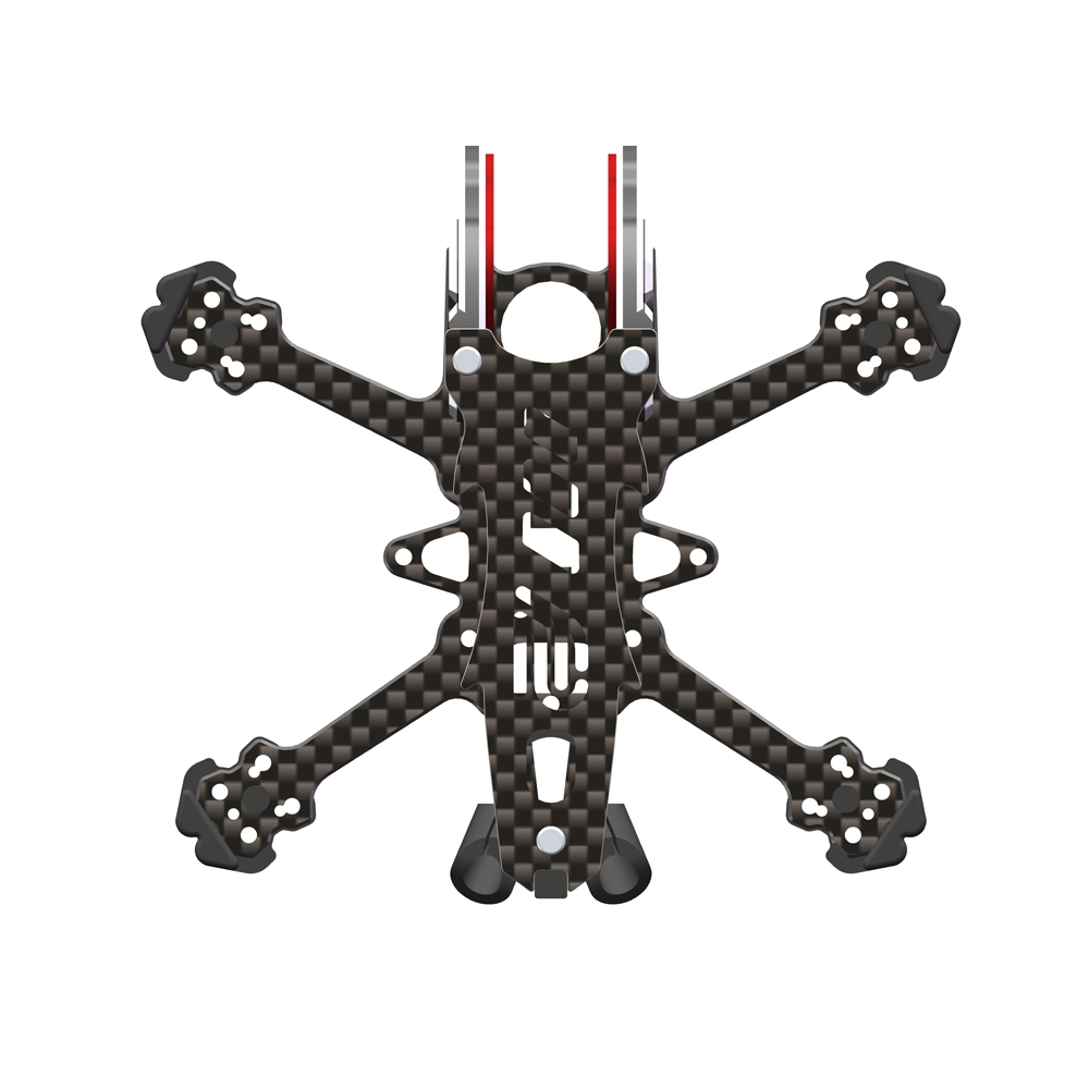 AlfaRC Fox-2 DJI O4 Air Unit 5 - Carbon Fiber Drone Frame ulasan dan harga
