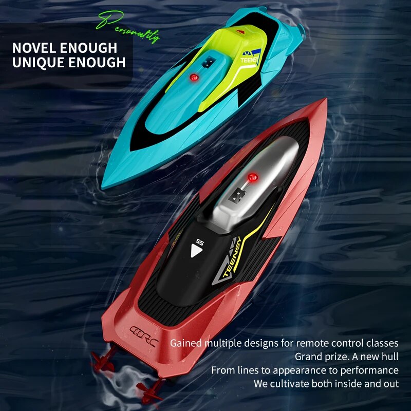 2.4G Mini RC Boat 10km/h High  - Radio Transmitter 2.4Ghz ulasan dan harga