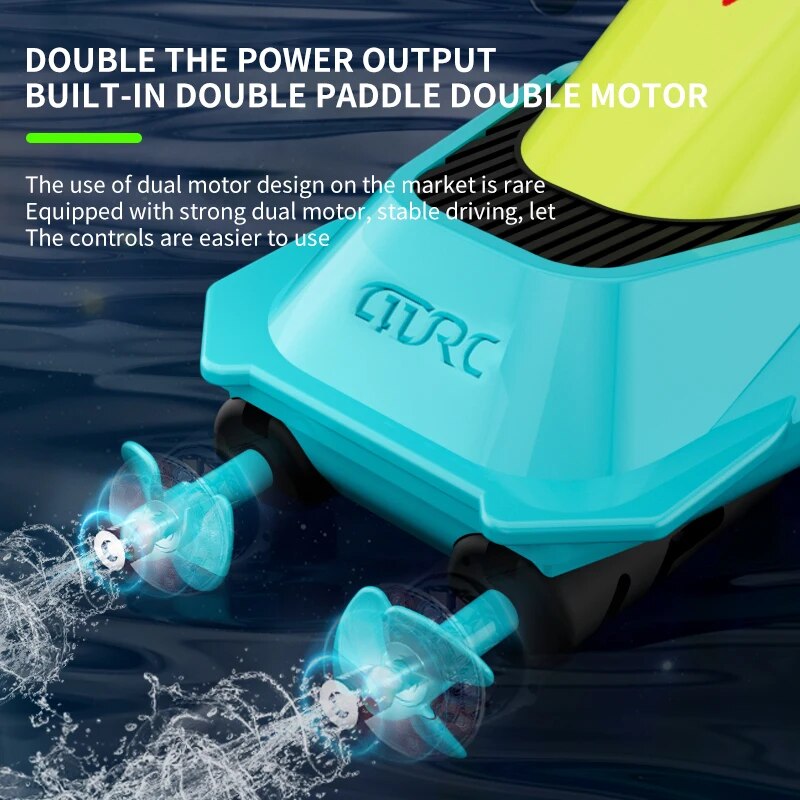 2.4G Mini RC Boat 10km/h High  - Radio Transmitter 2.4Ghz ulasan dan harga