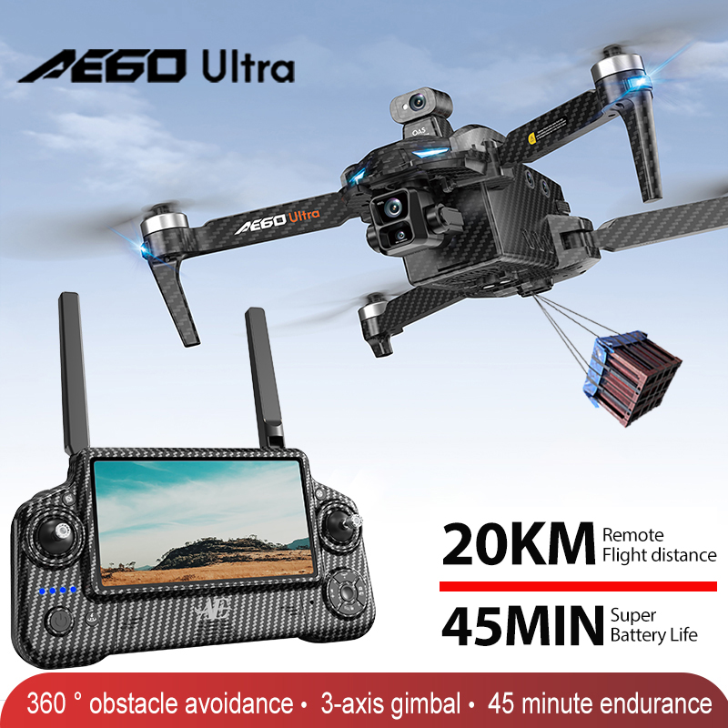 AE60 GPS Drone Professional 8K - Balance Charger Rc ulasan dan harga