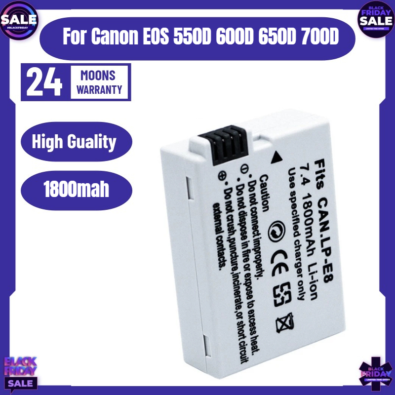 New LP-E8 Camera Battery for C - Drone ulasan dan harga