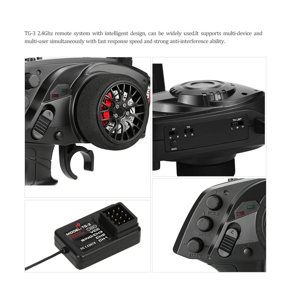 GoolRC TG3 2.4GHz 3CH Digital  - Radio Transmitter 2.4Ghz ulasan dan harga