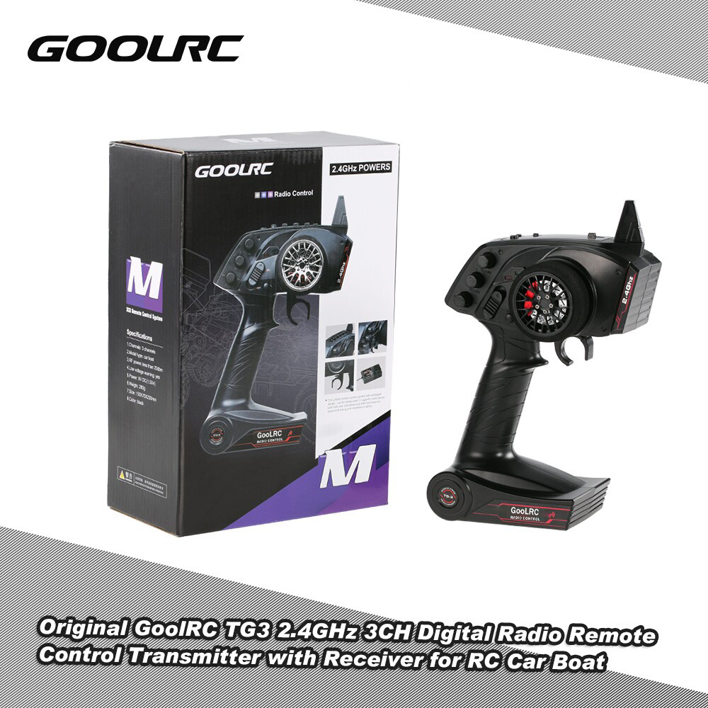 GoolRC TG3 2.4GHz 3CH Digital  - Radio Transmitter 2.4Ghz ulasan dan harga