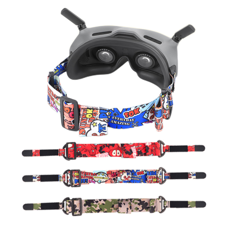 Colorful Headband Soft Elastic - Dji Goggles ulasan dan harga