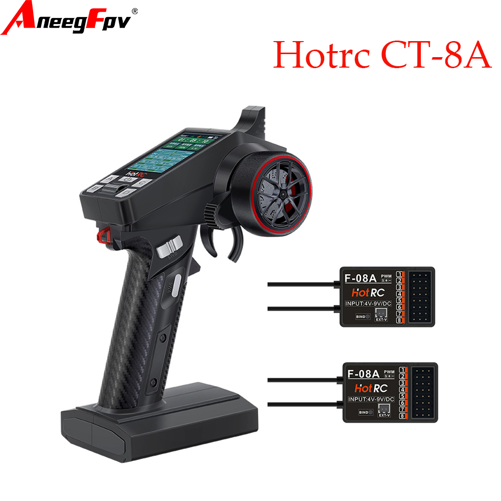 HOTRC CT-8A 8-CH Smart RC Tran - Radio Transmitter 2.4Ghz ulasan dan harga