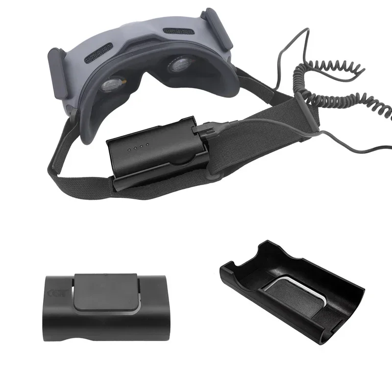 Battery Holder Headband Batter - Drone Goggles Dji ulasan dan harga