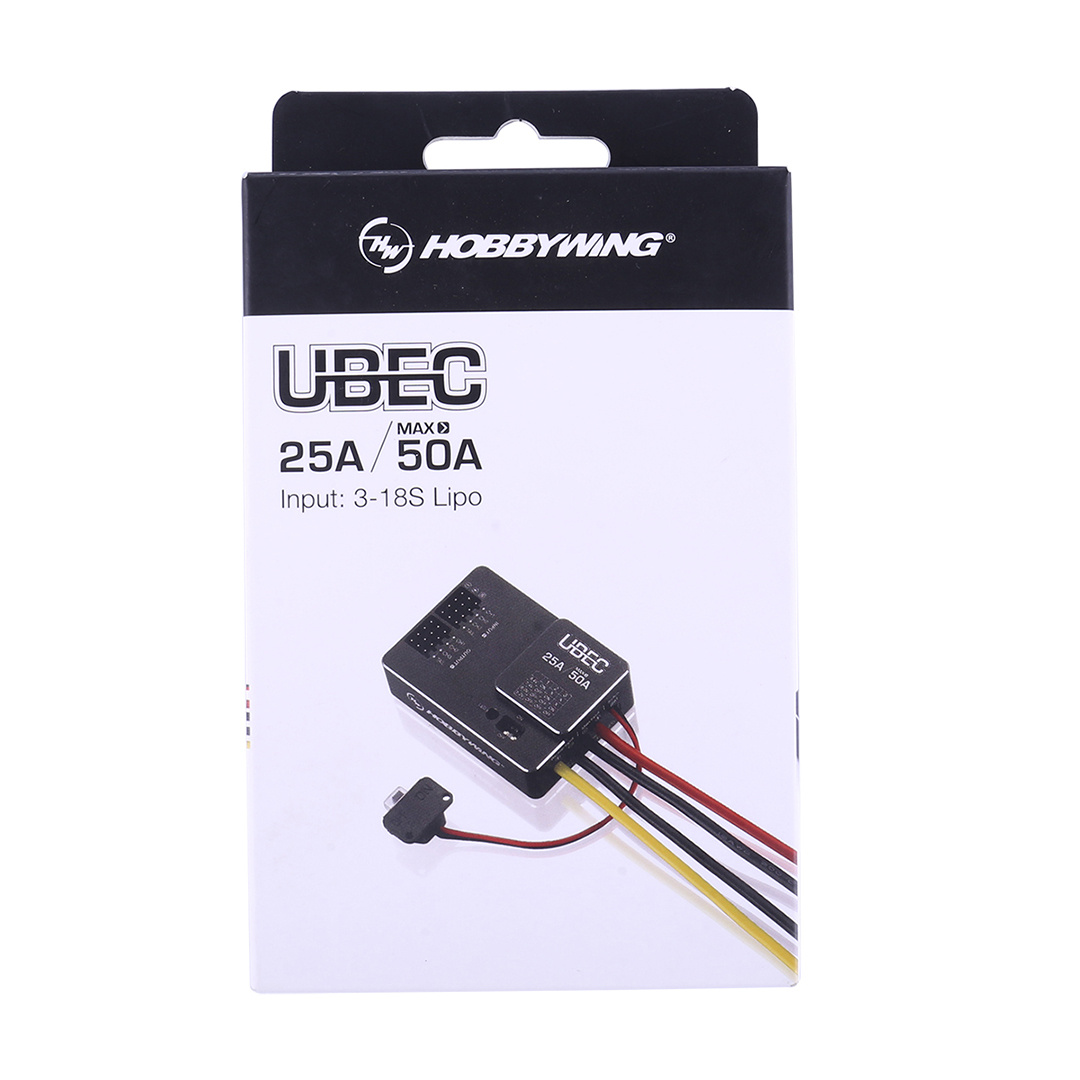 Hobbywing UBEC 25A HV 3-18S Mo - Mini Drone ulasan dan harga