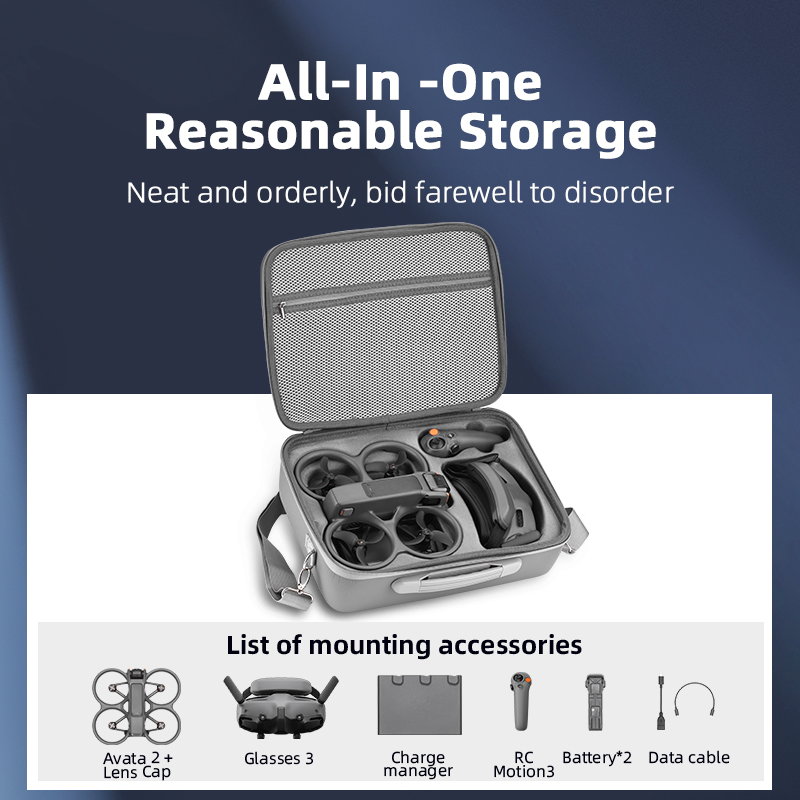 Travel Carrying Case for DJI A - Drone Goggles Dji ulasan dan harga