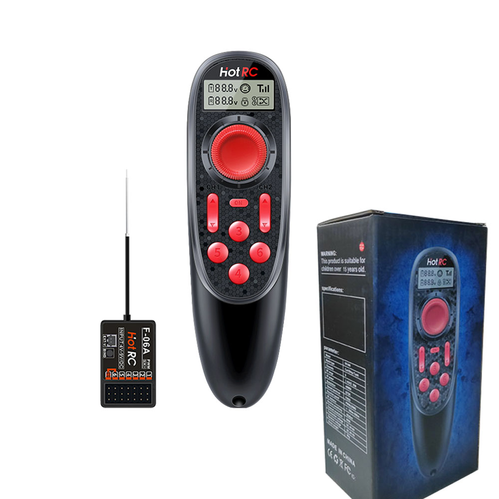 HOTRC DS-600 2.4GHz 6CH RC Boa - Radio Transmitter 2.4Ghz ulasan dan harga